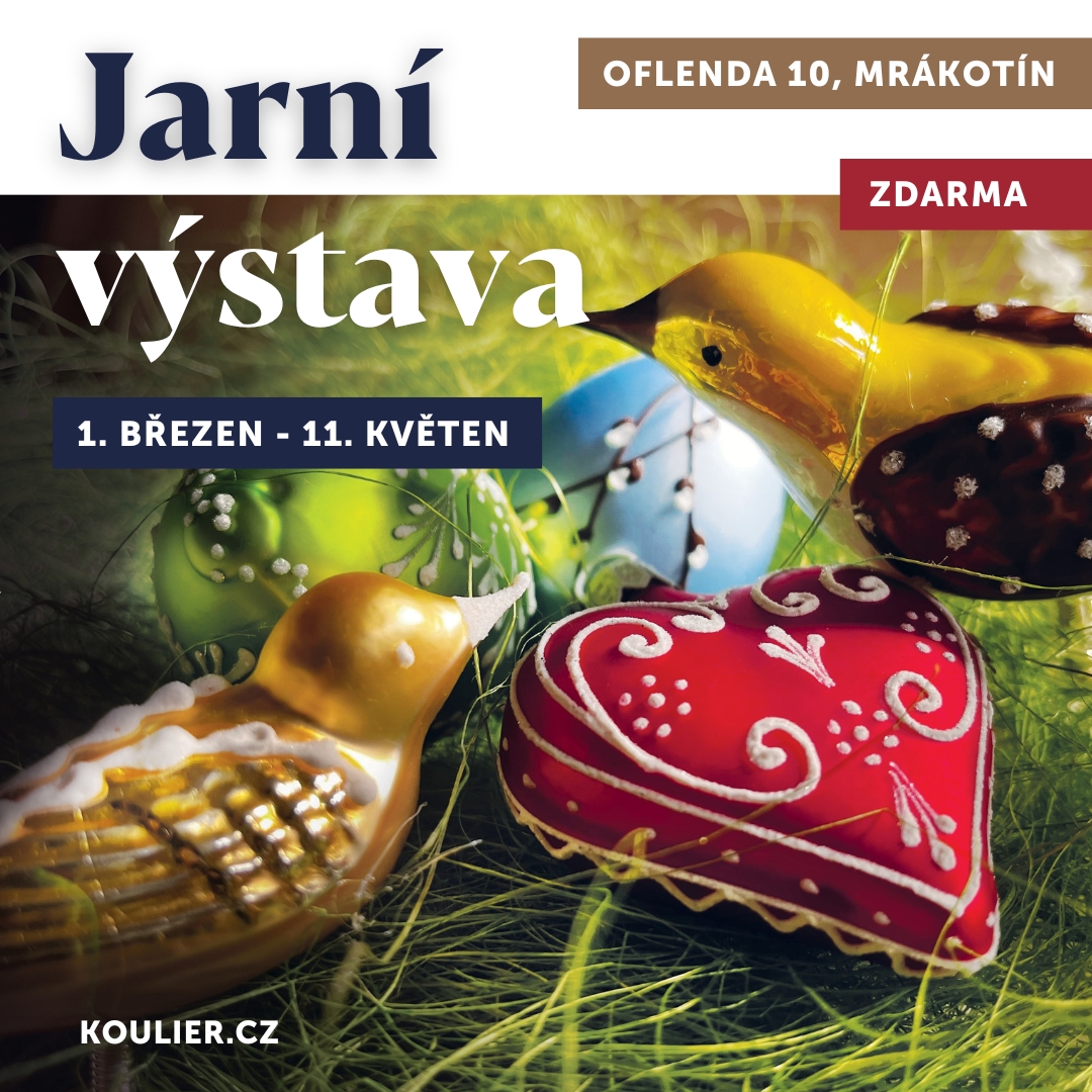 Koulier - ručně foukané skleněné ozdoby